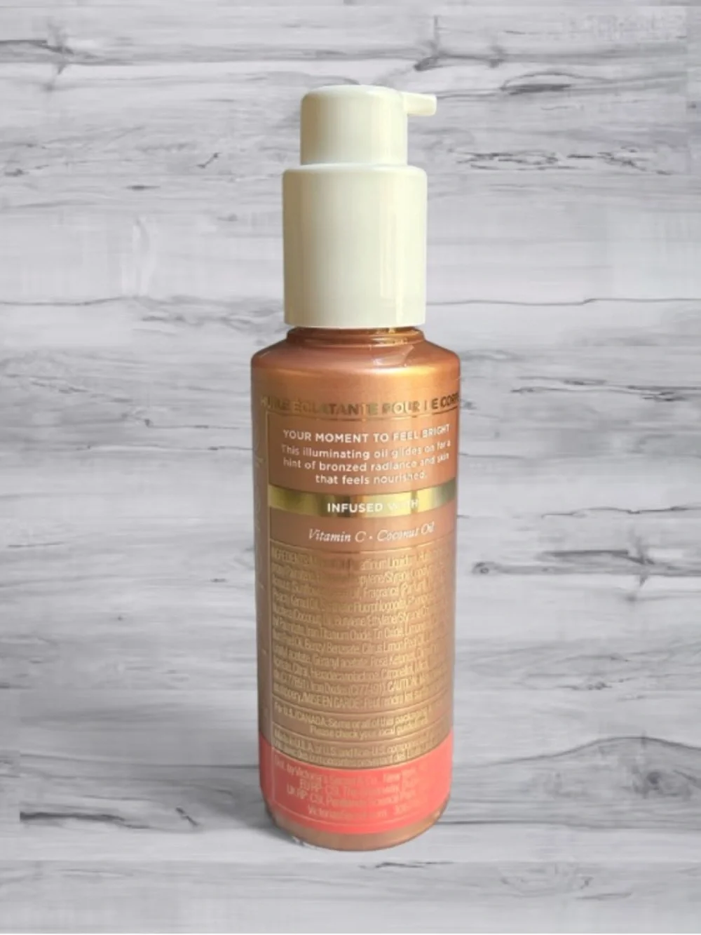 🆕🍑White Peach Mango Highlighting Body Oil 4.3 Oz Victoria Secret NWT🥭